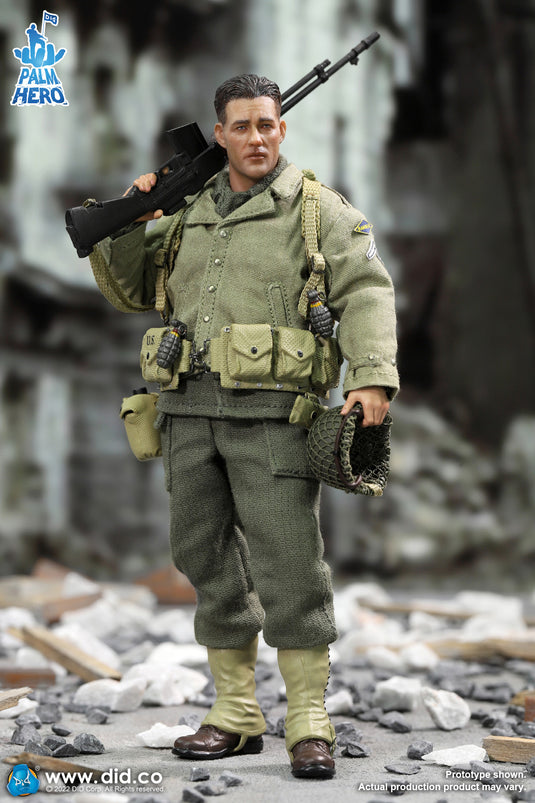 DID - 1/12 Palm Hero Series WWII US 2nd Ranger Battalion Series 4 - Private Reiben