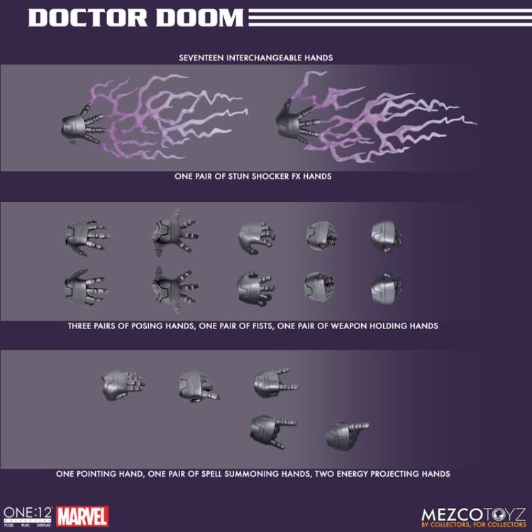 Load image into Gallery viewer, Mezco Toyz - One:12 Doctor Doom
