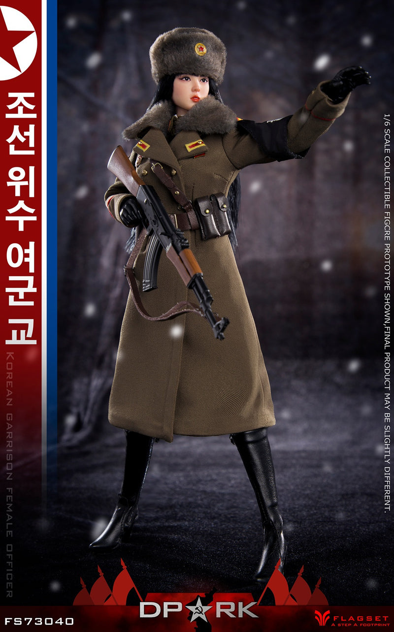 Load image into Gallery viewer, Flagset - DPRK North Korea Female Officer Kim
