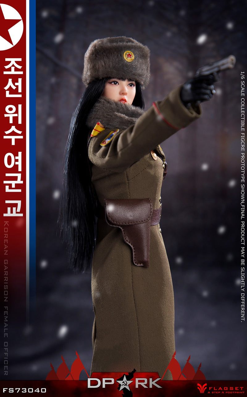 Load image into Gallery viewer, Flagset - DPRK North Korea Female Officer Kim
