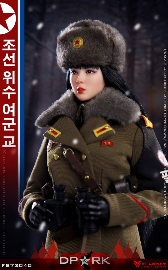 Flagset - DPRK North Korea Female Officer Kim