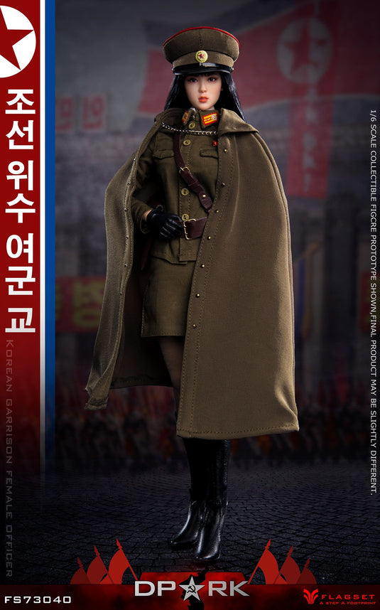 Flagset - DPRK North Korea Female Officer Kim