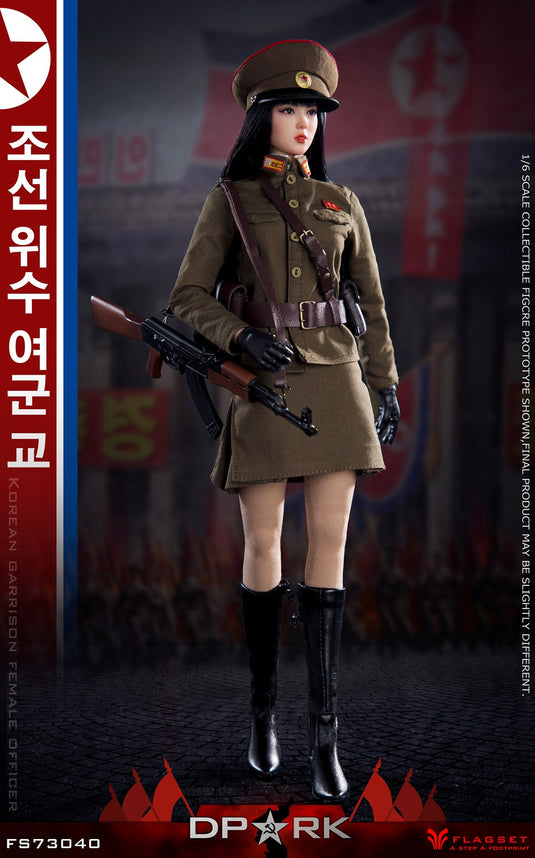 Flagset - DPRK North Korea Female Officer Kim