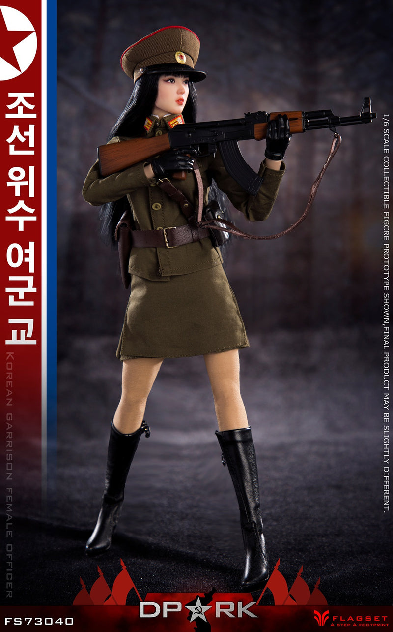 Load image into Gallery viewer, Flagset - DPRK North Korea Female Officer Kim
