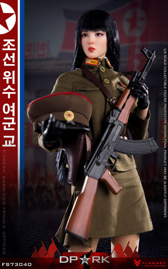 Flagset - DPRK North Korea Female Officer Kim