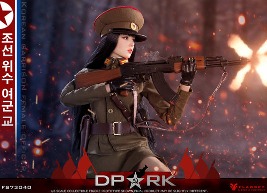 Flagset - DPRK North Korea Female Officer Kim