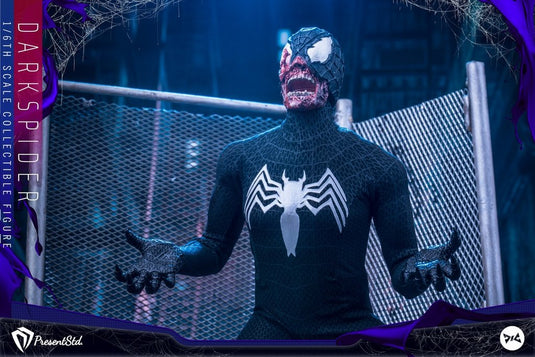 Present Studio X DJ Custom - Dark Spider Figure - Exclusive Version
