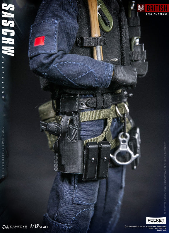 Load image into Gallery viewer, DAM Toys - 1/12 Pocket Elite Series: SAS CRW Assaulter
