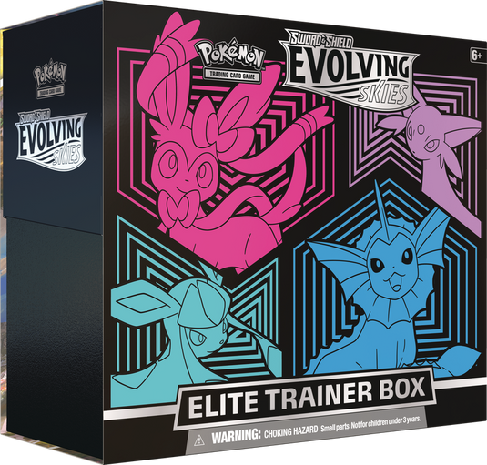 Pokemon TCG - Sword and Shield Evolving Skies: Elite Trainer Box [Sylveon]