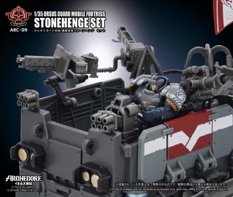 Load image into Gallery viewer, Toys Alliance - Archecore: ARC-09 Ursus Guard Mobile Fortress Stonehenge Set
