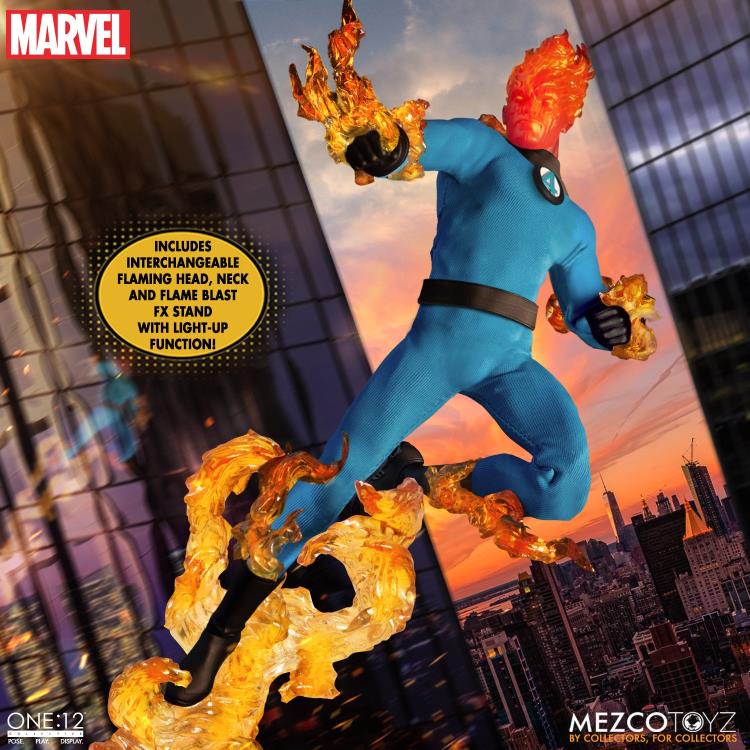 Load image into Gallery viewer, Mezco Toyz - One:12 Fantastic Four Deluxe Steel Box Set
