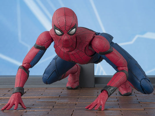 Bandai - S.H.Figuarts - Spider-Man Homecoming - Spider-Man Homecoming and Tamashii Option Act Wall