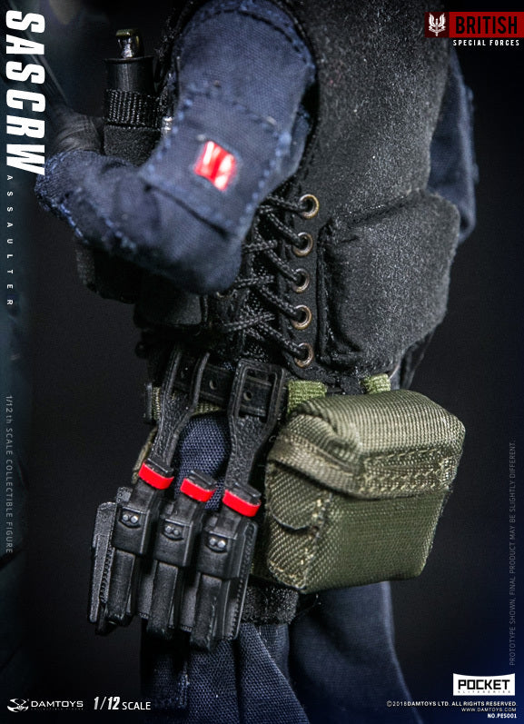 Load image into Gallery viewer, DAM Toys - 1/12 Pocket Elite Series: SAS CRW Assaulter
