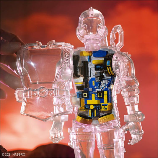 Super7 - G.I. Joe Super Cyborg Cobra Battle Android Trooper (B.A.T.) - Clear Version