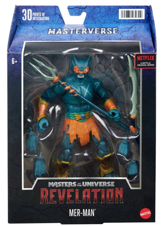 Load image into Gallery viewer, Masters of the Universe - Revelation Masterverse: Mer-Man
