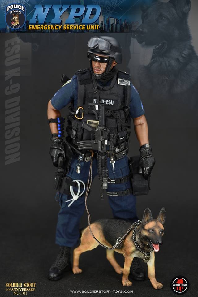 Load image into Gallery viewer, Soldier Story - NYPD ESU “K-9 DIVISION”
