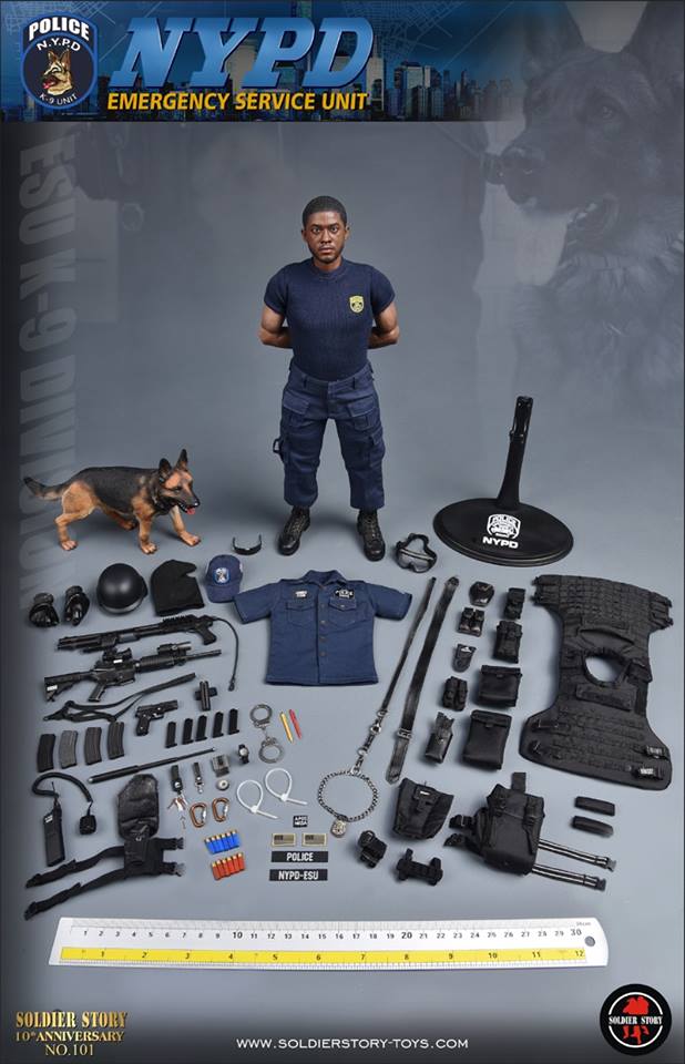 Load image into Gallery viewer, Soldier Story - NYPD ESU “K-9 DIVISION”
