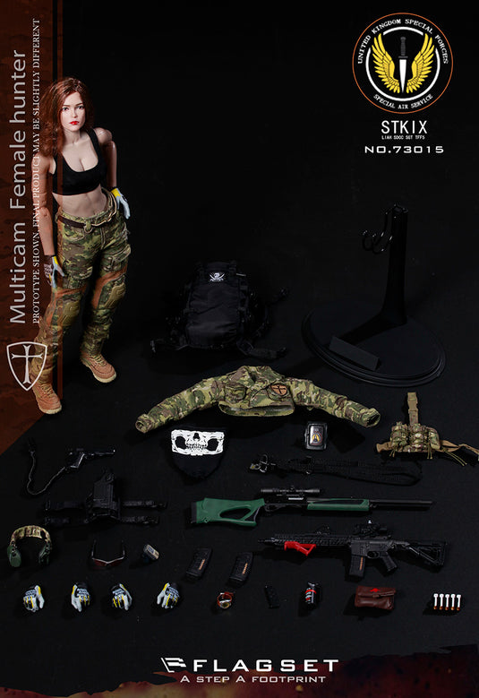 Flagset - UK Special Police MC Female Hunter Angela