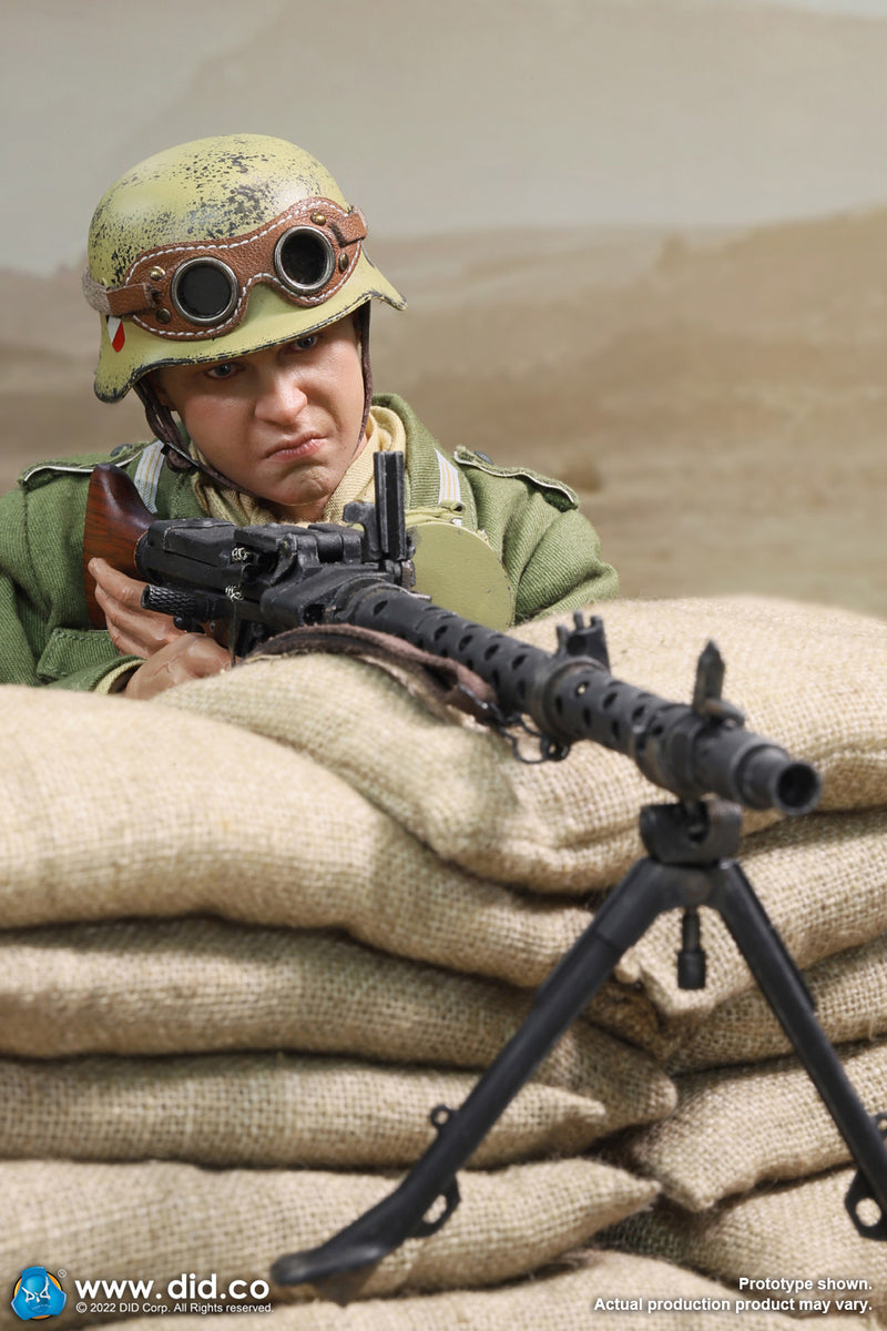 Load image into Gallery viewer, DID - 1/6 WWII German Africa Corps WH MG34 Gunner - Bialas
