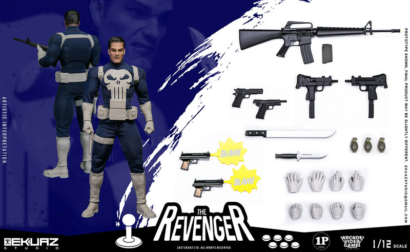 Load image into Gallery viewer, Ekuaz Studio - The Revenger Arcade Video Games Series   1/12 Scale
