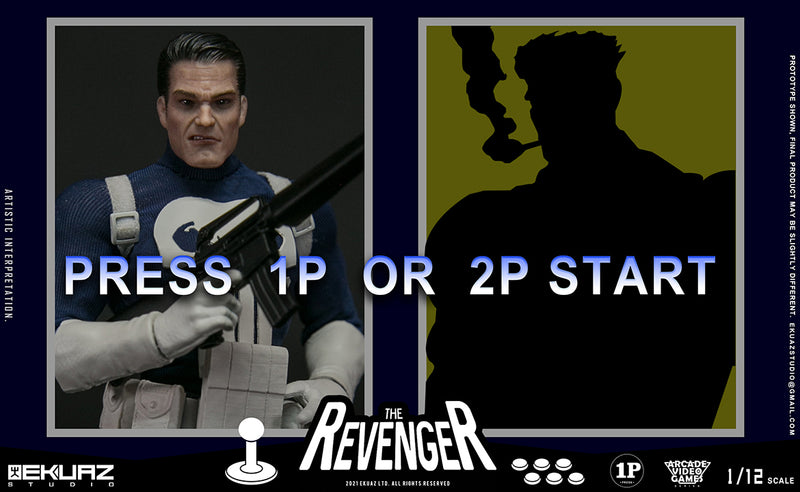 Load image into Gallery viewer, Ekuaz Studio - The Revenger Arcade Video Games Series   1/12 Scale
