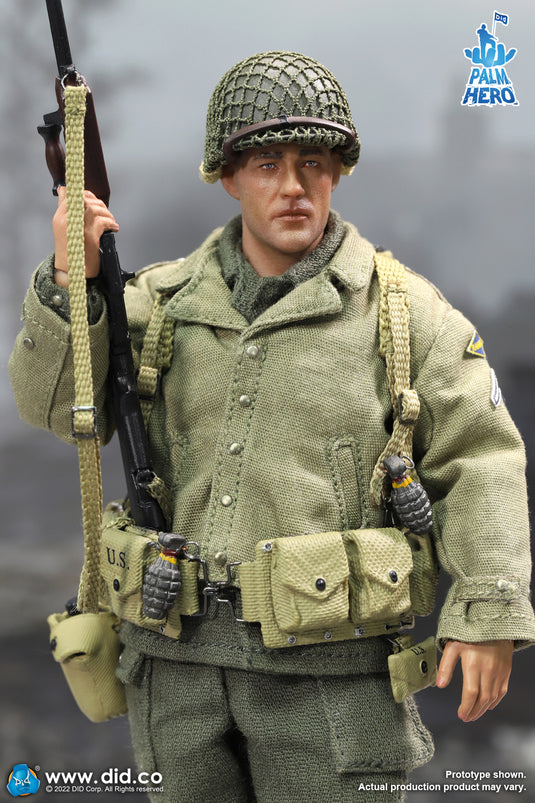 DID - 1/12 Palm Hero Series WWII US 2nd Ranger Battalion Series 4 - Private Reiben