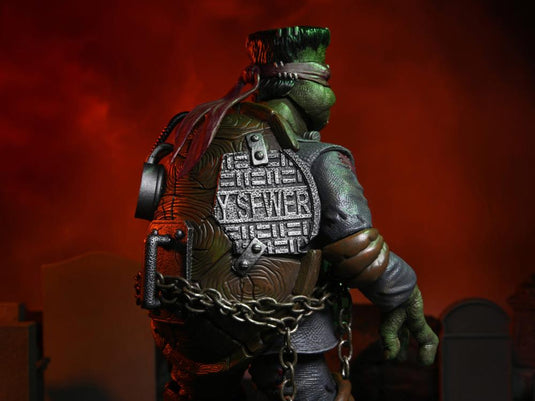 NECA - Universal Monster x Teenage Mutant Ninja Turtles: Raphael as Frankenstein's Monster