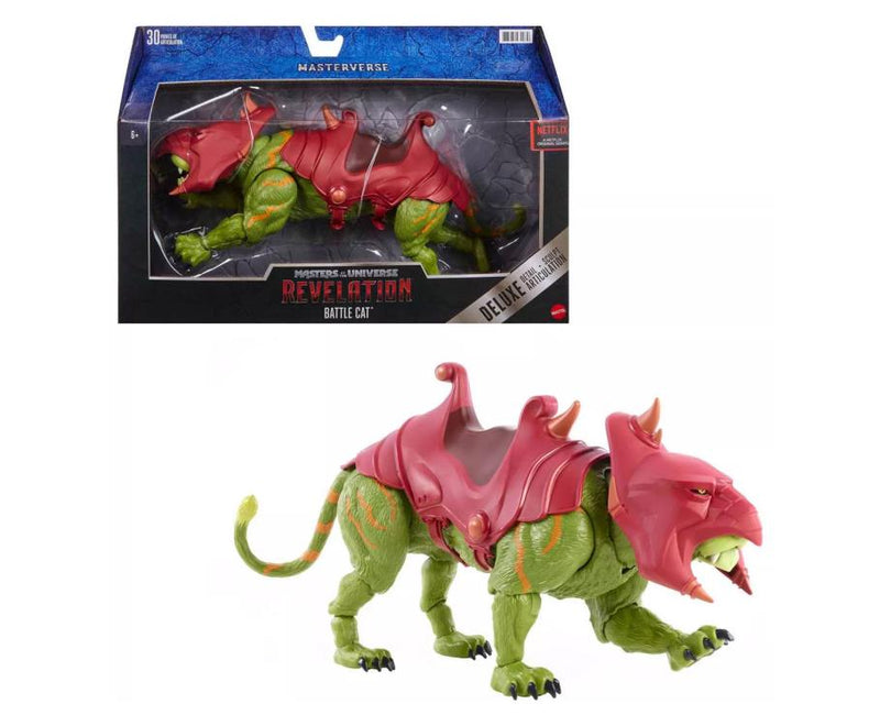 Load image into Gallery viewer, Masters of the Universe - Revelation Masterverse: Deluxe Battle Cat
