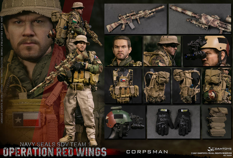 Load image into Gallery viewer, DAM Toys - Operation Red Wings - Navy Seals SDV Team 1 Corpsman
