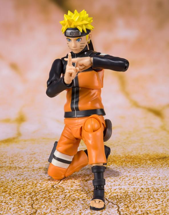 Load image into Gallery viewer, Bandai - S.H.Figuarts - Naruto Shippuden: Uzumaki Naruto [Best Selection New Packaging Version]
