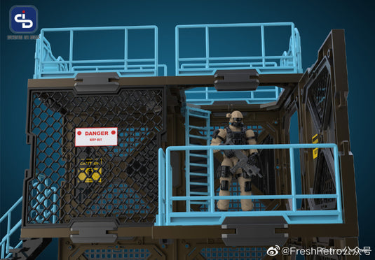 Fresh Retro: Scene in Box - SIB03 Fortifications Type A Diorama Building Set