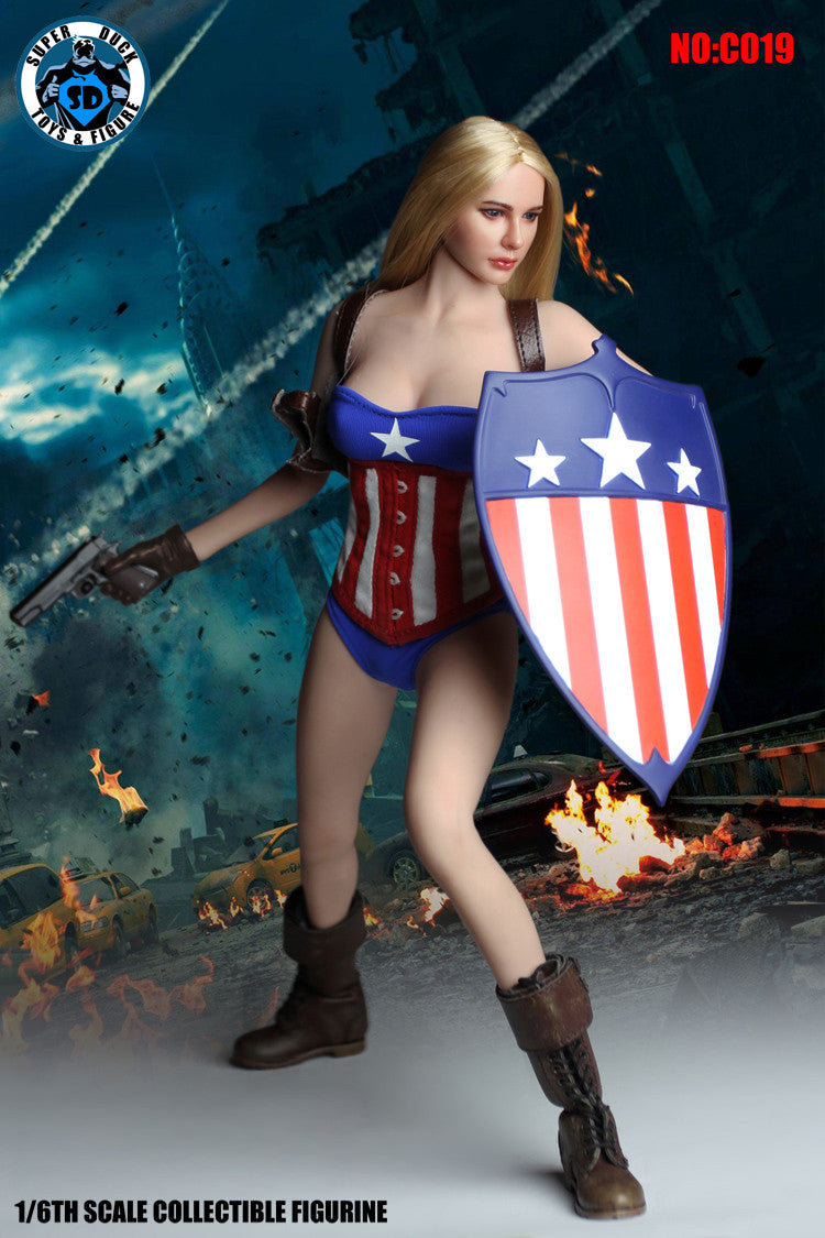 Load image into Gallery viewer, Super Duck - Cosplay Series - American Female Action Hero Accessory
