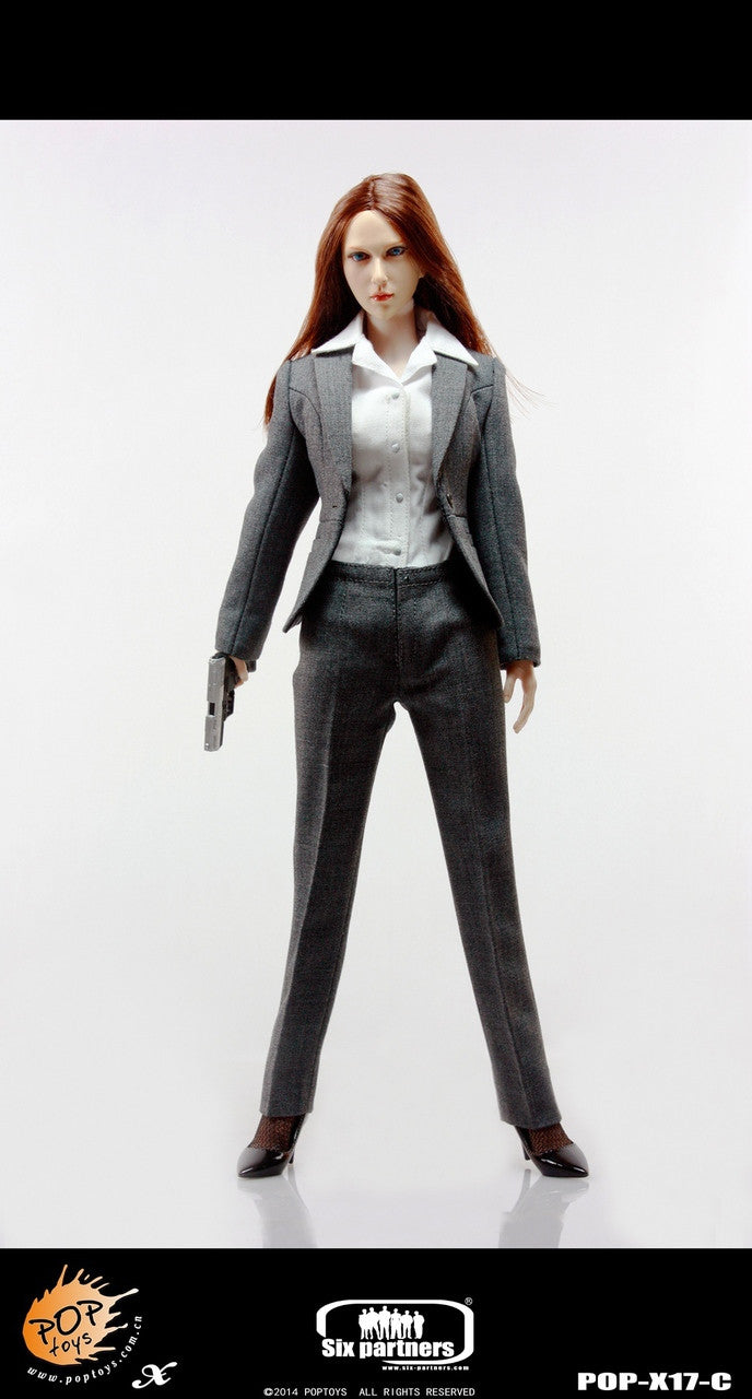 Load image into Gallery viewer, Pop Toys - MI6 Female Agent in Grey
