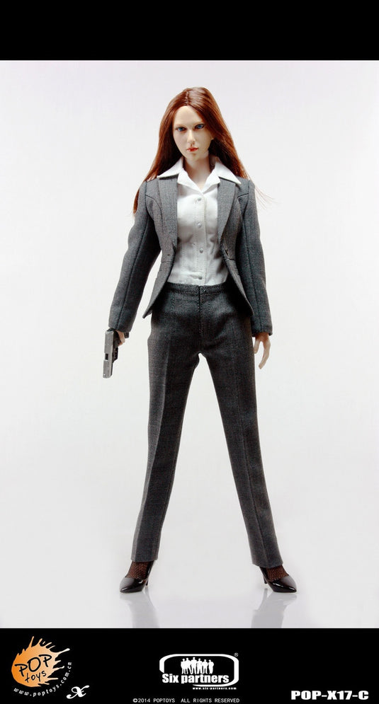 Pop Toys - MI6 Female Agent in Grey