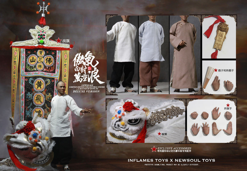 Load image into Gallery viewer, Inflames Toys X Newsoul Toys - A Master Of Kung Fu Deluxe Version
