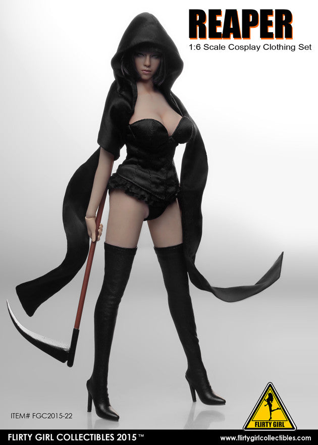 Load image into Gallery viewer, Flirty Girl - Reaper Cosplay Set
