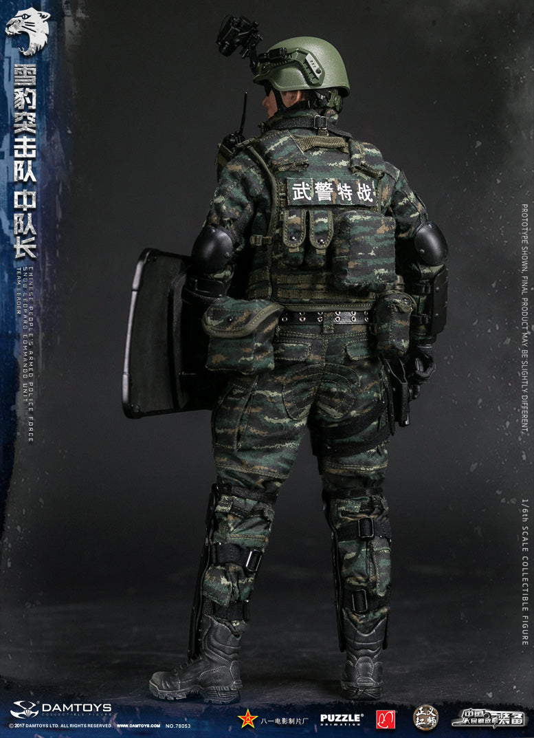 Load image into Gallery viewer, DAM Toys - Chinese People&#39;s Armed Police Force Snow Leopard Commando Unit Team Leader
