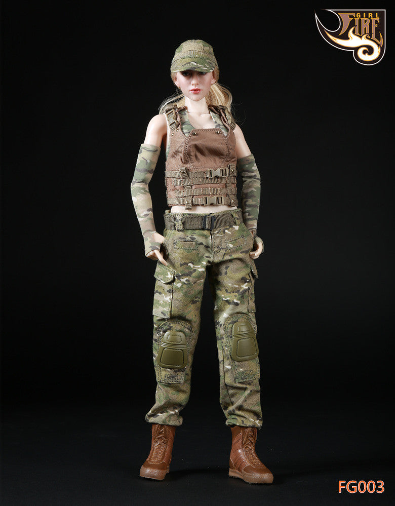 Load image into Gallery viewer, Fire Girl - Tactical Female Shooter Set
