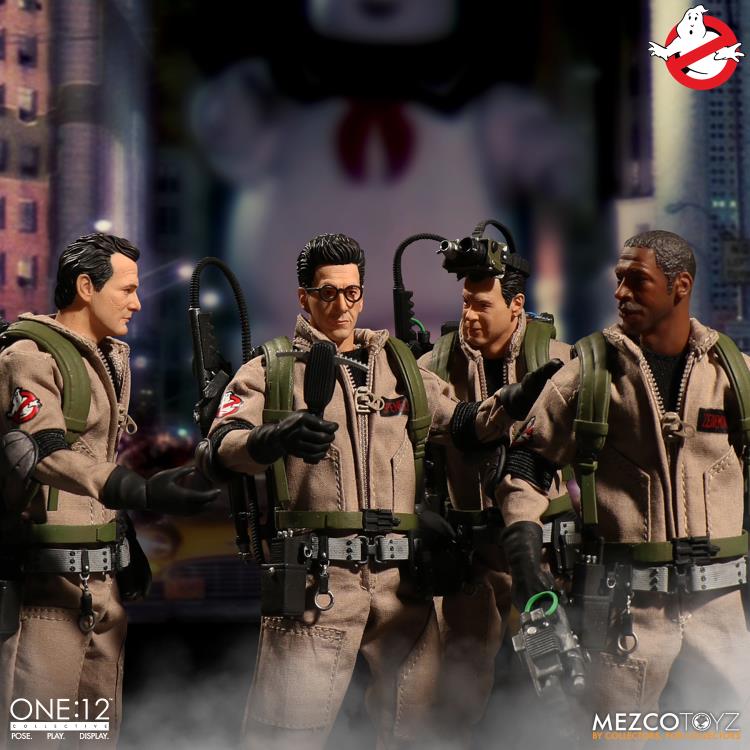 Load image into Gallery viewer, Mezco Toyz - One:12 Ghostbusters Deluxe Box Set of 4
