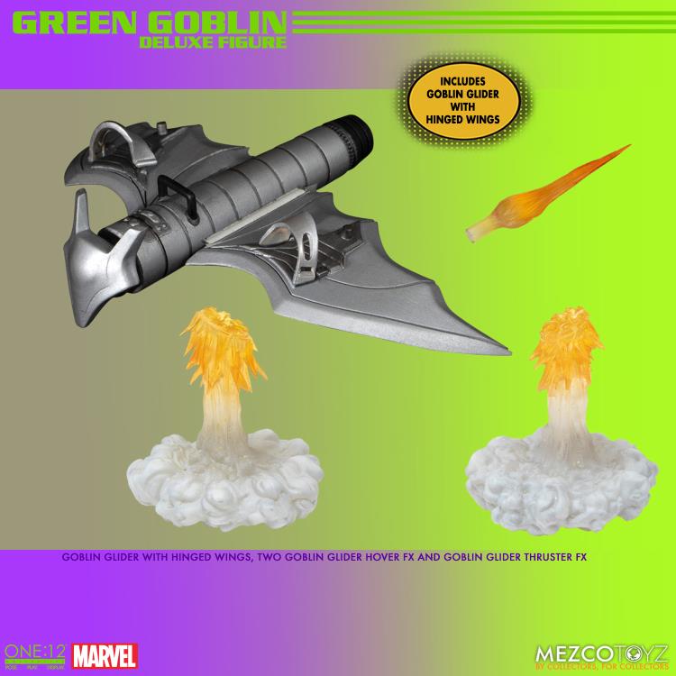 Load image into Gallery viewer, Mezco Toyz - One:12 Green Goblin Deluxe Edition
