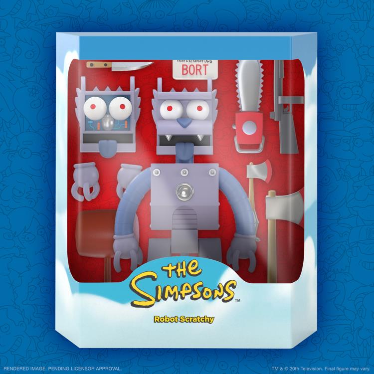 Load image into Gallery viewer, Super 7 - The Simpsons Ultimates: Robot Scratchy
