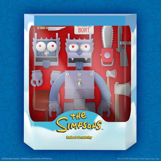 Super 7 - The Simpsons Ultimates: Robot Scratchy