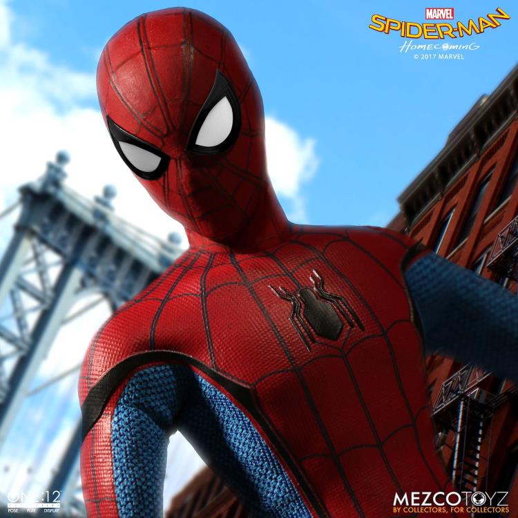 Load image into Gallery viewer, Mezco Toyz - One:12 Spider-Man: Homecoming Action Figure
