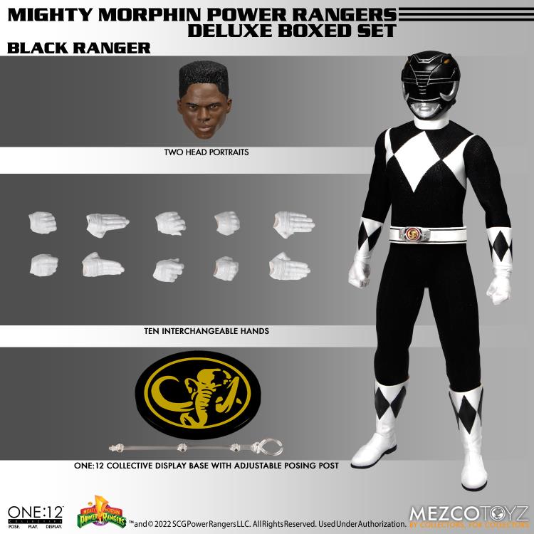 Load image into Gallery viewer, Mezco Toyz - One:12 Mighty Morphin&#39; Power Rangers Deluxe Box Set
