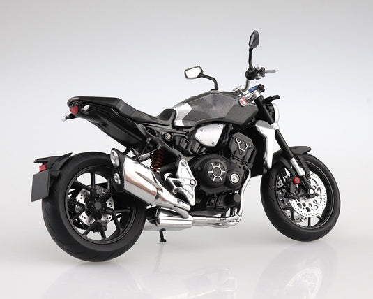 Aoshima - 1/12 Scale Diecast Motorcycle: Honda CB1000R Sword Silver Metallic