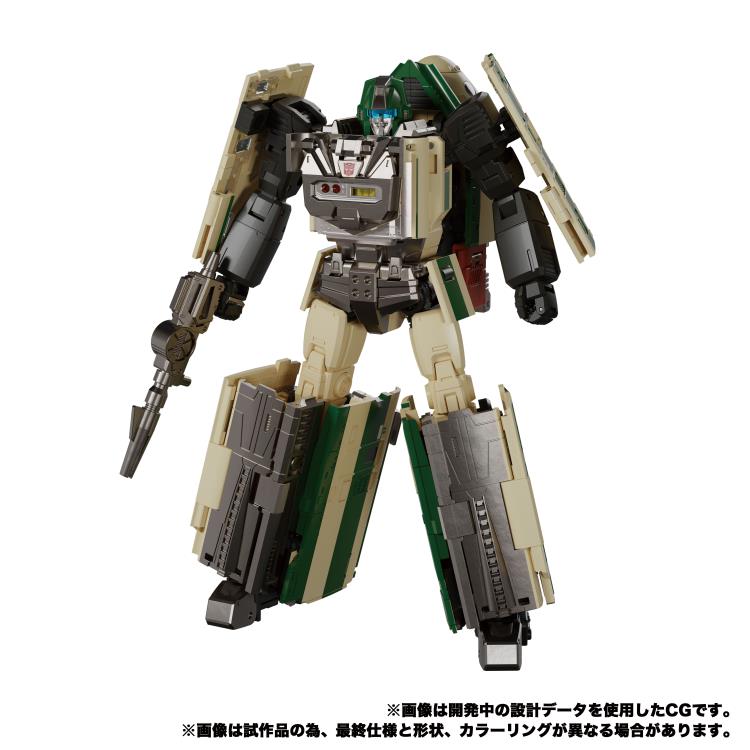 Load image into Gallery viewer, Transformers Masterpiece - MPG-03 Railbot Yukikaze (Raiden Combiner)
