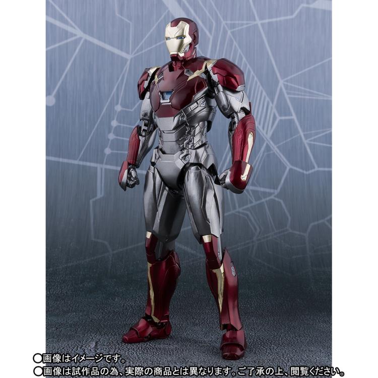 Load image into Gallery viewer, Bandai - S.H.Figuarts - Spider-Man Homecoming - Spider-Man Homemade Suit Version &amp; Iron Man Mark XLVII (Tamashii Web Exclusive)
