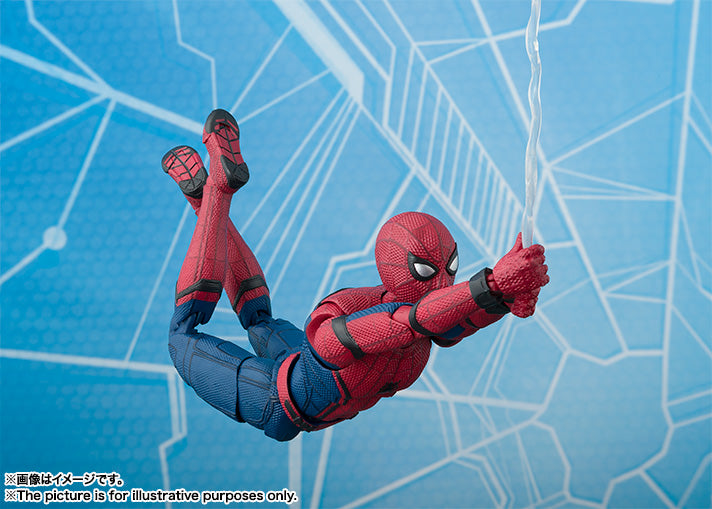 Load image into Gallery viewer, Bandai - S.H.Figuarts - Spider-Man Homecoming - Spider-Man Homecoming and Tamashii Option Act Wall

