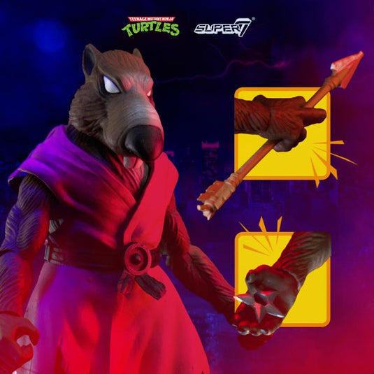 Super 7 - Teenage Mutant Ninja Turtles Ultimates: Splinter