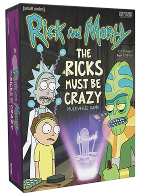 Cryptozoic Entertainment - Rick and Morty: The Ricks Must Be Crazy Multiverse Game